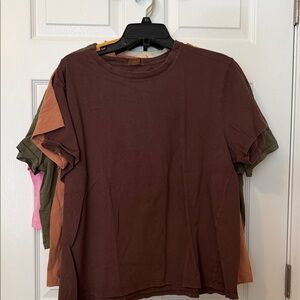 nuuds Short Sleeve Tee - Brown